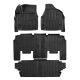 EgriAuto Premium fekete 3D gumiszőnyeg patenttal Chrysler Pacifica 2 7mistny 2016-2023 4 db