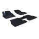 EgriAuto Premium fekete 3D gumiszőnyeg patenttal Ford Focus 3 2012-