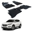 EgriAuto Prémium 3D gumiszőnyeg patenttal Hyundai Tucson 2015-
