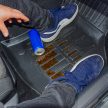 EgriAuto Premium fekete gumiszőnyeg 3D Gumiszőnyeg Emelt éllel számára Kia Sorento I (BL) 2002-2009 5db