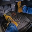 EgriAuto Premium fekete gumiszőnyeg 3D Gumiszőnyeg Emelt éllel számára Kia Sorento I (BL) 2002-2009 5db