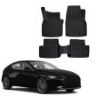 EgriAuto Prémium 3D gumiszőnyeg patenttal Mazda 3 2019- 5ks