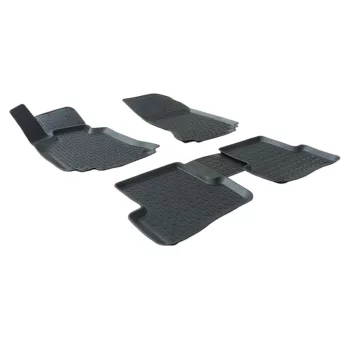   EgriAuto Prémium 3D gumiszőnyeg patenttal Mercedes-Benz C Class W204 2008-2015