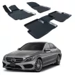 EgriAuto Prémium 3D gumiszőnyeg patenttal Mercedes-Benz C Class W205 C Class W205 2015-2021