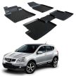 EgriAuto Prémium 3D gumiszőnyeg patenttal Nissan Qashqai J10 2008-2013