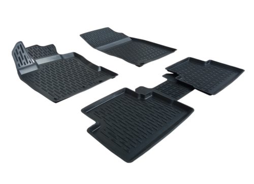EgriAuto Premium fekete 3D gumiszőnyeg patenttal Nissan Qashqai J11 2014-2021