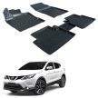 EgriAuto Prémium 3D gumiszőnyeg patenttal Nissan Qashqai J11 2014-2021