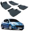 EgriAuto Prémium 3D gumiszőnyeg patenttal Peugeot 207 2006-2012