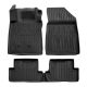 EgriAuto Premium fekete 3D gumiszőnyeg patenttal Renault Clio III 2005-2012 5db
