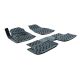 EgriAuto Premium fekete 3D gumiszőnyeg patenttal Land Rover Range Rover Evoque 2011-2018