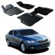 Egri Auto Premium  3D gumiszőnyeg patenttal Skoda Superb 2 2008-2015