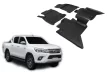 EgriAuto Prémium 3D gumiszőnyeg patenttal TOYOTA Hilux 4 door 2015-