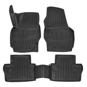   EgriAuto Premium fekete 3D gumiszőnyeg patenttal Volvo XC70 2007-2016 5db