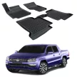 EgriAuto Prémium 3D gumiszőnyeg patenttal Volkswagen Amarok 2010-