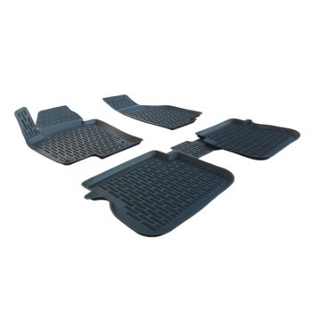  EgriAuto Premium fekete 3D gumiszőnyeg patenttal Volkswagen Caddy 2003-2015