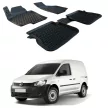 EgriAuto Prémium 3D gumiszőnyeg patenttal Volkswagen Caddy 2003-2015