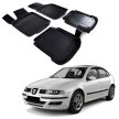 EgriAuto Prémium 3D gumiszőnyeg patenttal Leon 1998-2005