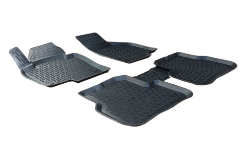 EgriAuto Premium fekete 3D gumiszőnyeg patenttal Passat B7 2010-2014