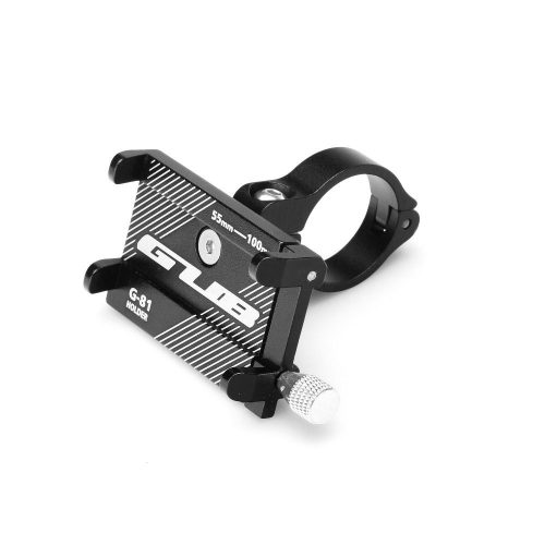 GUB bike holder for mobile phone G81 Aluminium black