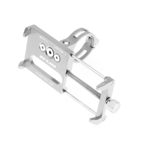 GUB bike holder  for mobile phone G85 Aluminium silver