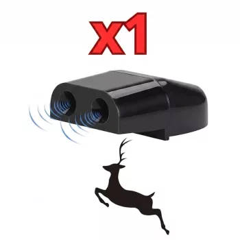   EgriAuto WildHero vadriasztó SZGK/Motor/TGK/Buszokhoz 1 db hatékonyabb mint a SIREN 7, fekete