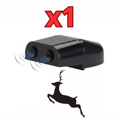 EgriAuto WildHero vadriasztó SZGK/Motor/TGK/Buszokhoz 1 db hatékonyabb mint a SIREN 7, fekete