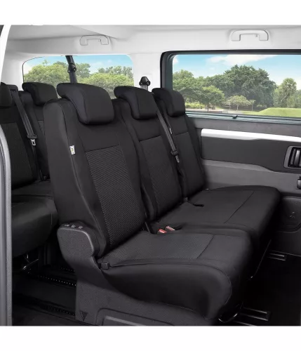 Méretpontos üléshuzat Citroen Jumpy / SpaceTourer 2016- (3 háttámla + 2 ülés)