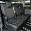 Méretpontos üléshuzat Ford Transit / Tourneo Custom 2024- (2. vagy 3. üléssor, külön ülések)