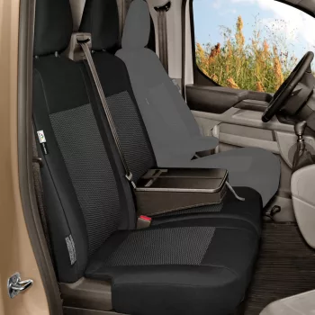   Méretpontos üléshuzat Ford Transit Custom 2024- (dupla utasülés, asztallal)