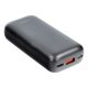 VEGER powerbank 10 000 mAh PD QC3.0 3A 20W S10 (W1135) fekete