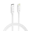 FORCELL F-ENERGY C901 C típusú kábel Lightning MFi PD 3A 30W 1 m fehér
