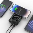 VEGER powerbank 10 000 mAh with wireless chargers compatible with MagSafe PD QC3.0 3A 22,5W MagMulti (W1156) black