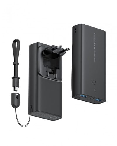 VEGER powerbank 10 000 mAh PD QC3.0 20W ACE100 (W1146) black