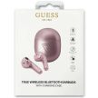 Bluetooth Earphones Stereo TWS GUESS with docking station GUTWST82TRU (Triangle Logo / purple)
