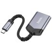 HOCO card reader 2in1 Type C UA25 gray