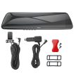 HOCO car camera for mirror with screen 4,5" + rear camera 1080P/30fps DV4 black