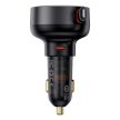 BASEUS car charger Type C + retractable cable Lightning PD3.0 QC4.0 3A 55W CCTXP-CC / C00057803111-00 black
