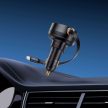 BASEUS car charger Type C + retractable cable Lightning PD3.0 QC4.0 3A 55W CCTXP-CC / C00057803111-00 black