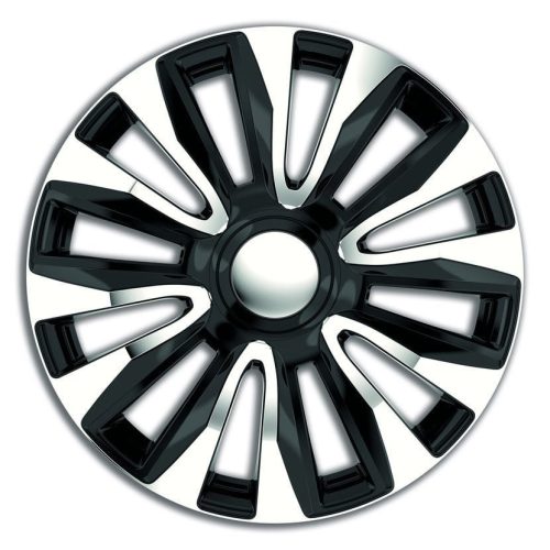 Avalon ezüst-fekete dísztárcsa szett - 15"