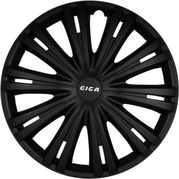 Giga fekete kerékborítás dísztárcsa szett - 16"