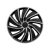 Turbo ezüst-fekete dísztárcsa szett - 17"