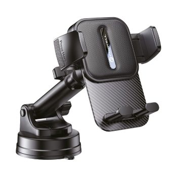   Forcell F-Grip Guardian autós telefontartó szélvédőre/műszerfalra, fekete