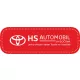 Textiltáska HS AUTOMOBIL sro Toyota (piros)