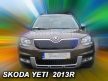 Téli hűtőrácsborítás Škoda Yeti 2013-2017 (frissítés után)