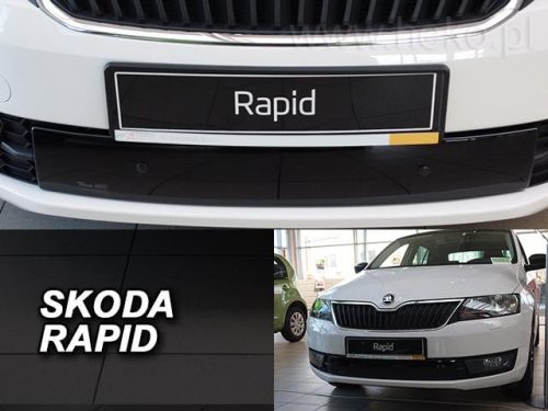 Téli hűtőrácsborítás Škoda Rapid 2012-2019 (alsó, nem elérhető a Style felszereltséghez)