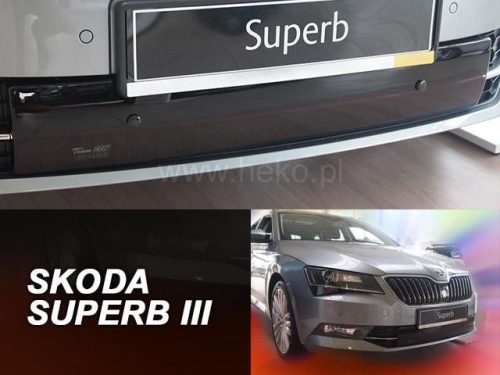 Téli hűtőrácsborítás Škoda Superb III. 2015-2019 (alsó, facelift előtti)