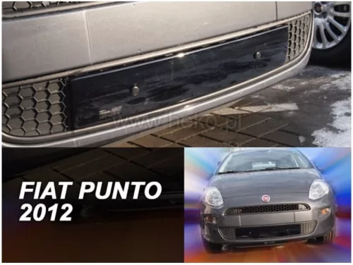 Téli hűtőrácsborítás Fiat Punto 2012- (alsó)