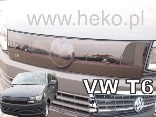 VW Transporter T6/Caravelle 2015-2021 téli hűtőrácsborítás(felső, fekete maszk)