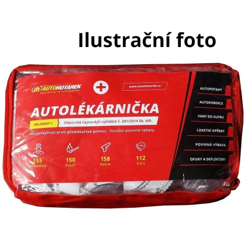 Textil autós elsősegélynyújtó készlet - Autosalon Dědek