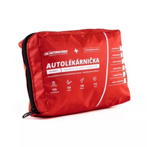 Textil autós elsősegélycsomag Auto Hotárek